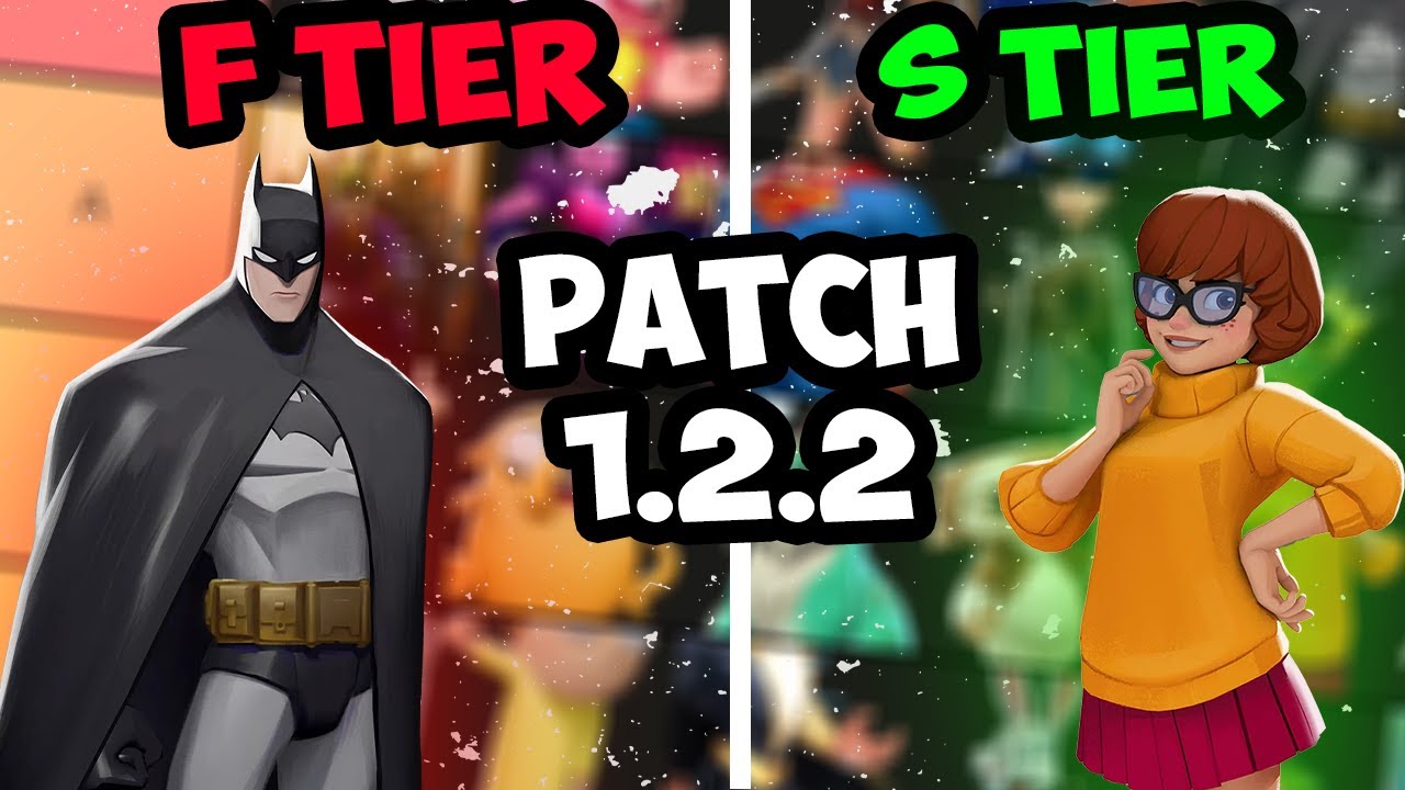 MultiVersus Mid Season Patch (1.2.2) OFFICIAL Tier List (Best Character Rankings)