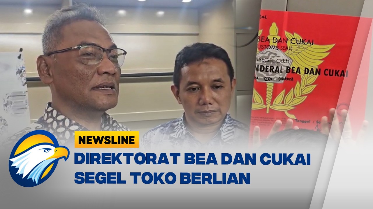 Direktorat Jenderal Bea dan Cukai Segel Toko Berlian di Pluit - [Newsline Berkas]