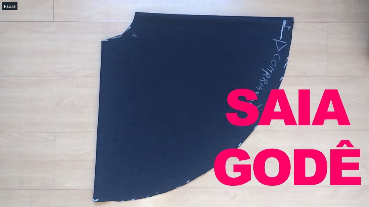 Faça você mesma sua saia godê (godet)
