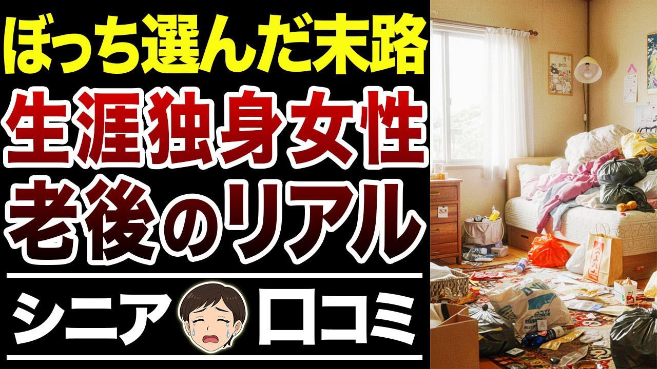 【シニア独女】生涯独身女性の現実…覚悟ある人だけ見て！【口コミ30件ご紹介】