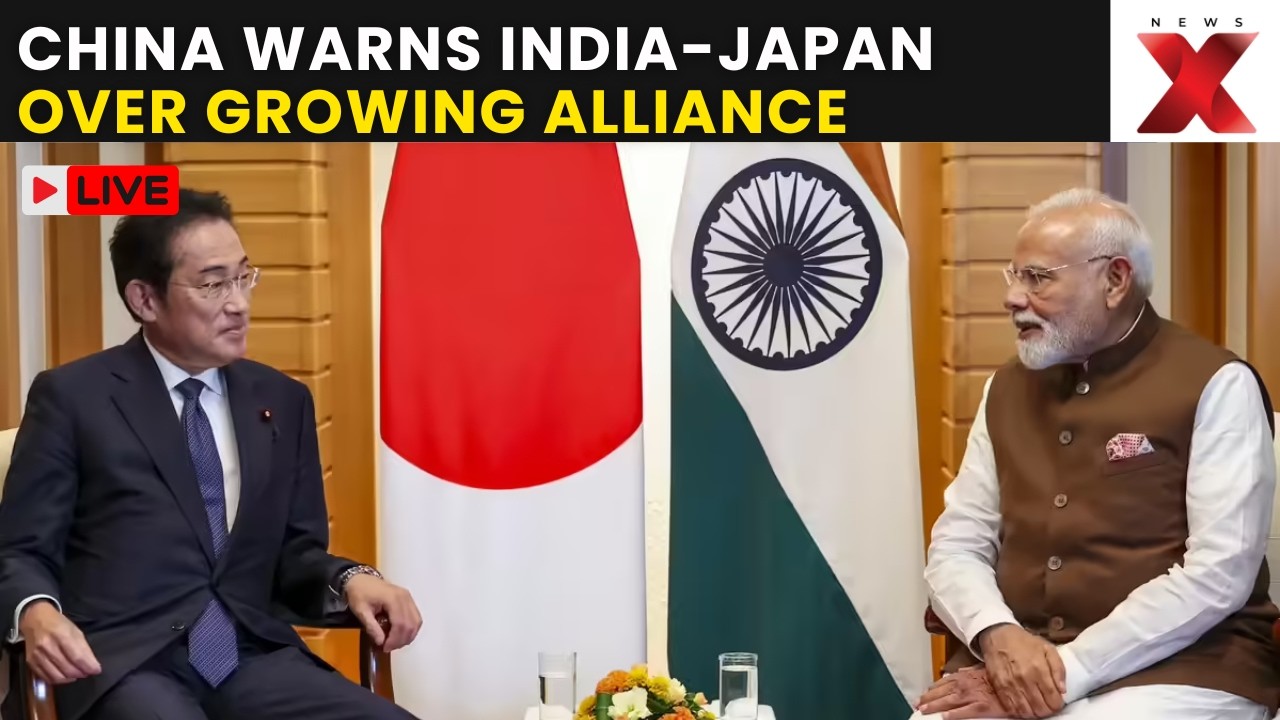 China Reacts LIVE: Beijing Warns India-Japan Partnership Must Not Target Third Countries