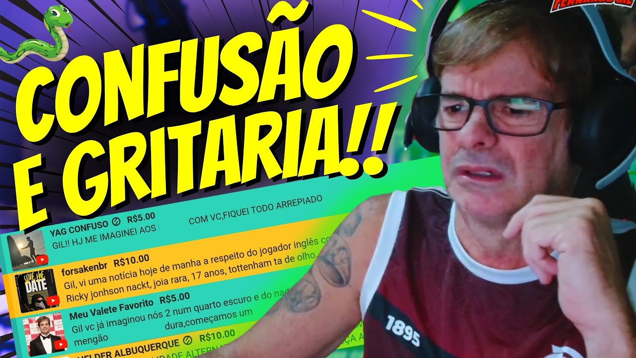 PIX GG e Pesquisas Insanas! | Gil Perde a Paci&ecirc;ncia AO VIVO !