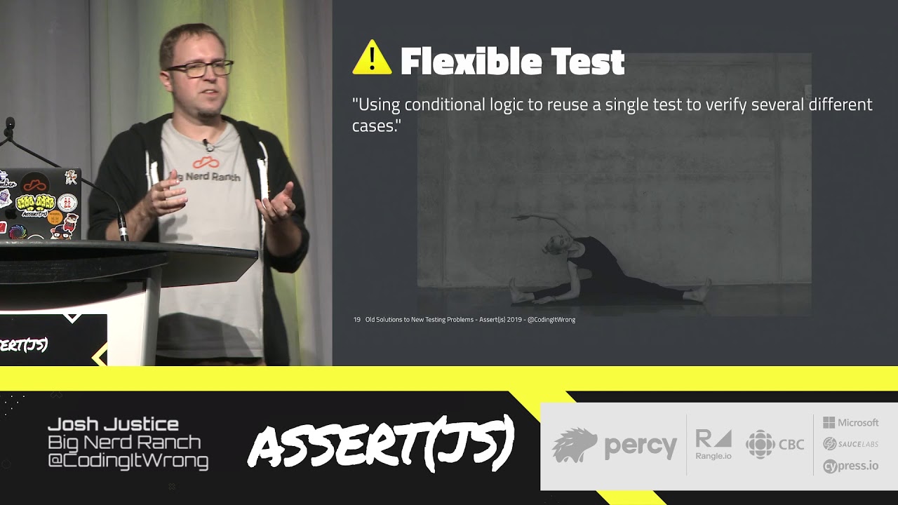 Assert(js) 2019: Josh Justice (Big Nerd Ranch) - Old solutions to new testing problems