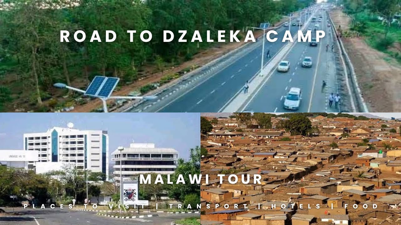 Malawi Cities Tour | Dzaleka Refugee Camp - Views and Road from Lilongwe to Dowa Dzaleka Camp 2025