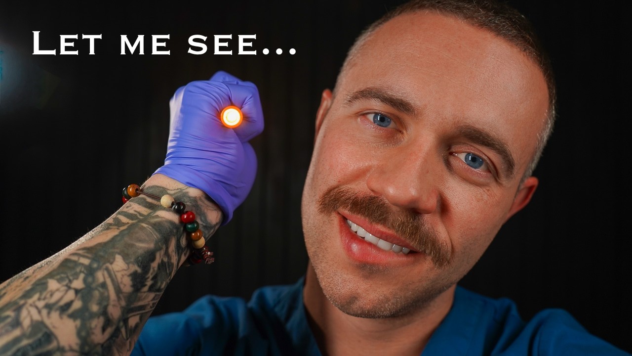 ASMR | Male Nurse Checks You Out 👀🩺 (Very Close Exam)
