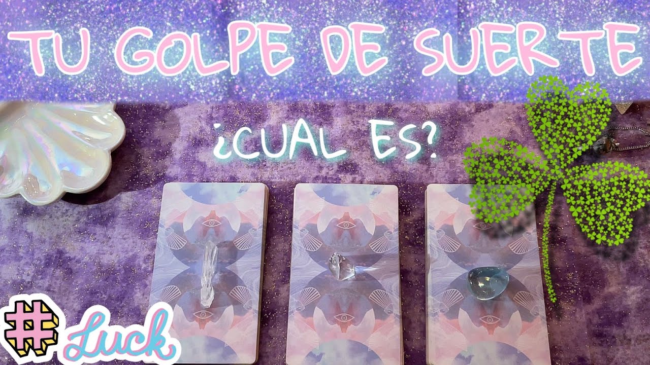 ☘️ MI GRAN GOLPE DE SUERTE ☘️ ¿ Cual es ? - Tarot INTERACTIVO