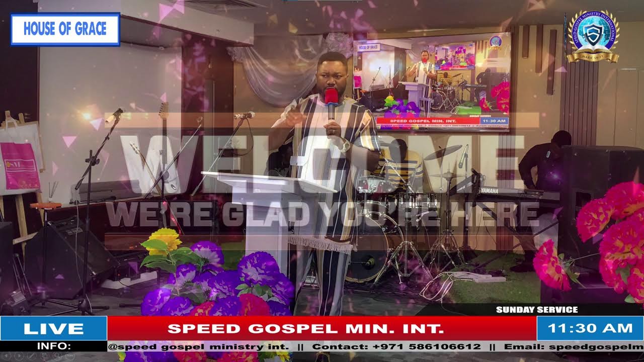 SUNDAY SERVICE WITH APOSTEL ERIC ACQUAH 1ST FEBRUARY 2026 (SGMI  DUBAI UAE)