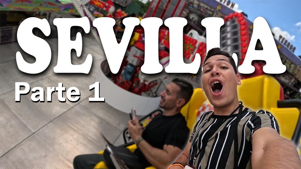FERIA DE ABRIL DE SEVILLA 2025 | ¡Empezamos con las atracciones más salvajes! (Parte 1)