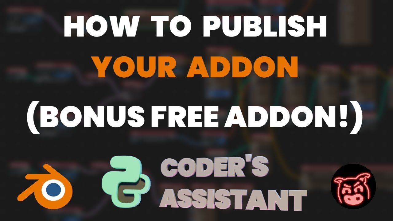 Blender Serpens 3: How to Publish Your Addon
