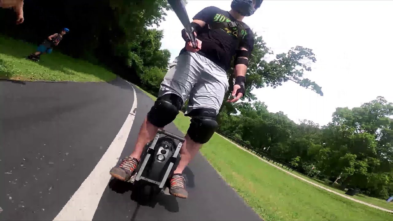 EUC Fall - Electric Unicycle Crash - Accident Riding eWheel