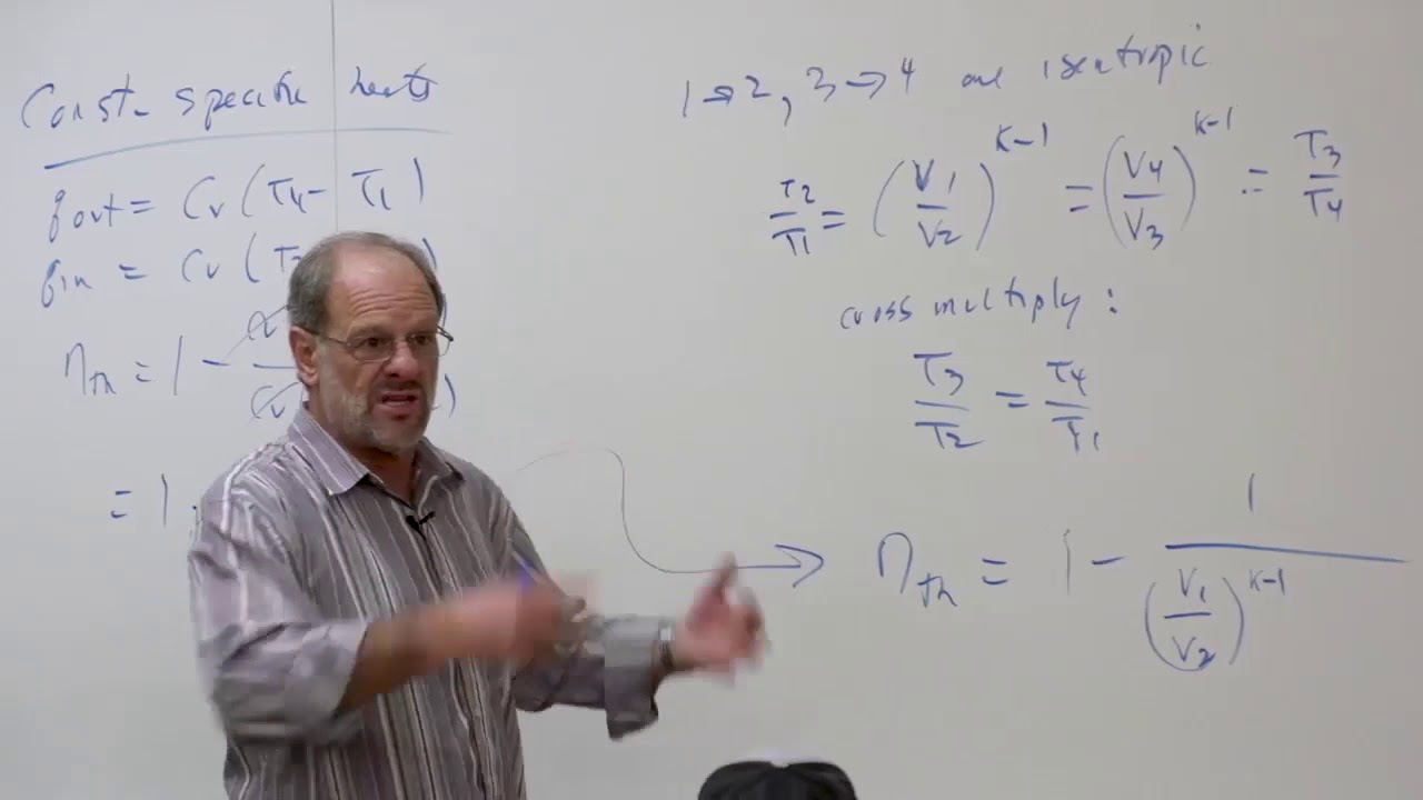 Thermodynamics: Otto cycle, Diesel cycle (29 of 51)