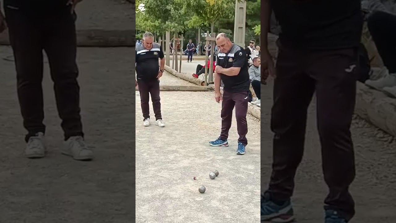 Finale Cdc triplette vétérans entre St Cyprien Boule joyeuses et Prades 