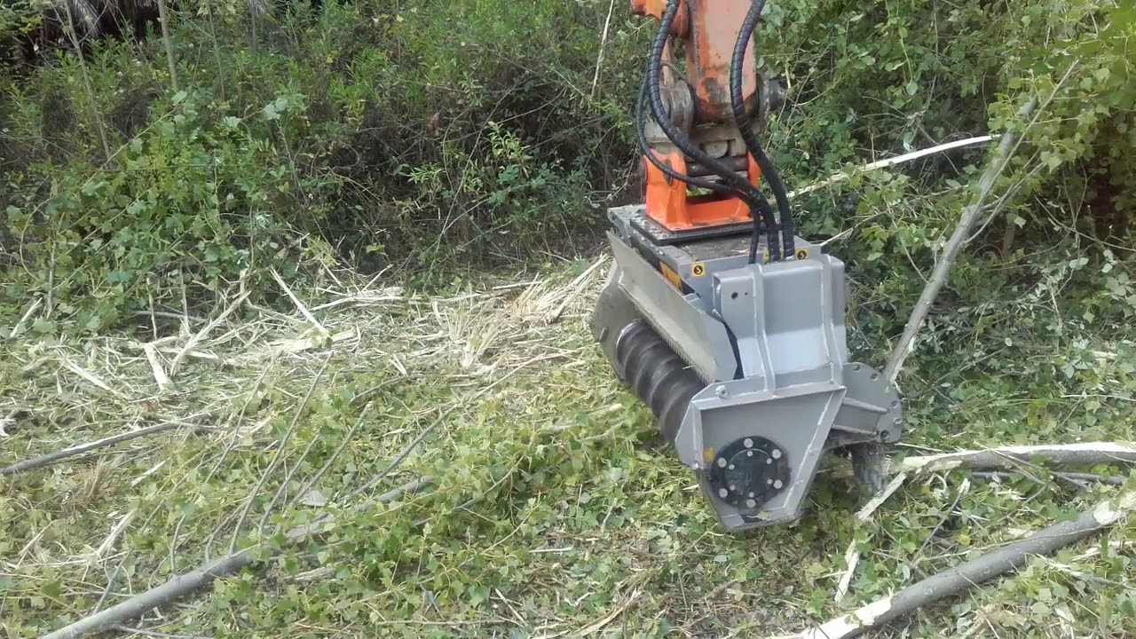 BROYEUR FAE DML HY 125 PELLE HITACHI 8 TONNES