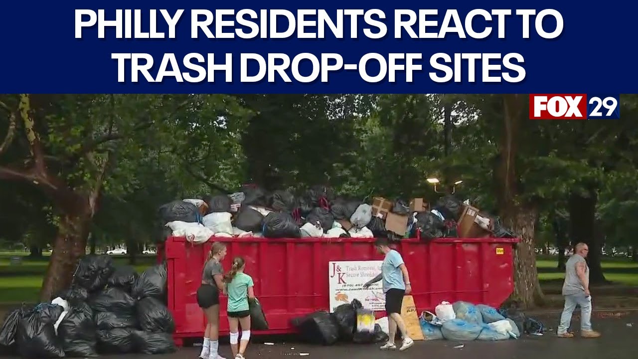 Philly residents react to dumping their own trash amid DC-33 work stoppage