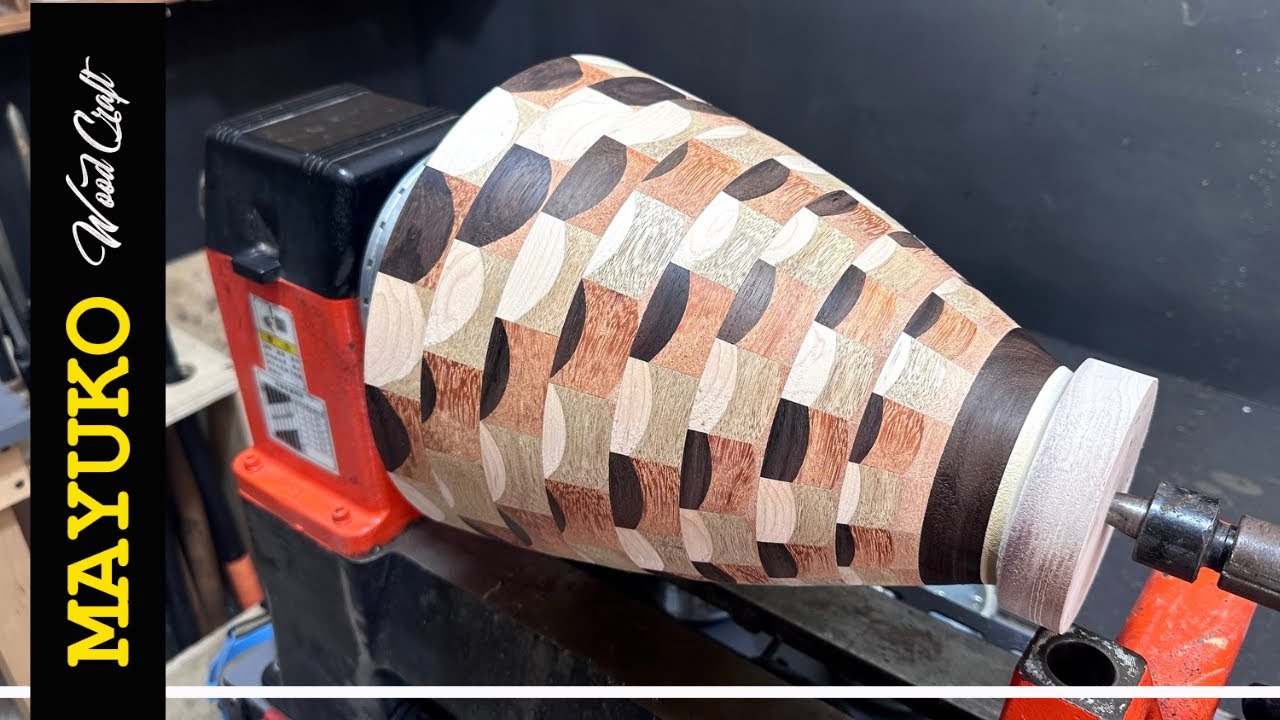 WOOD STRIP SEGMENT, woodturning