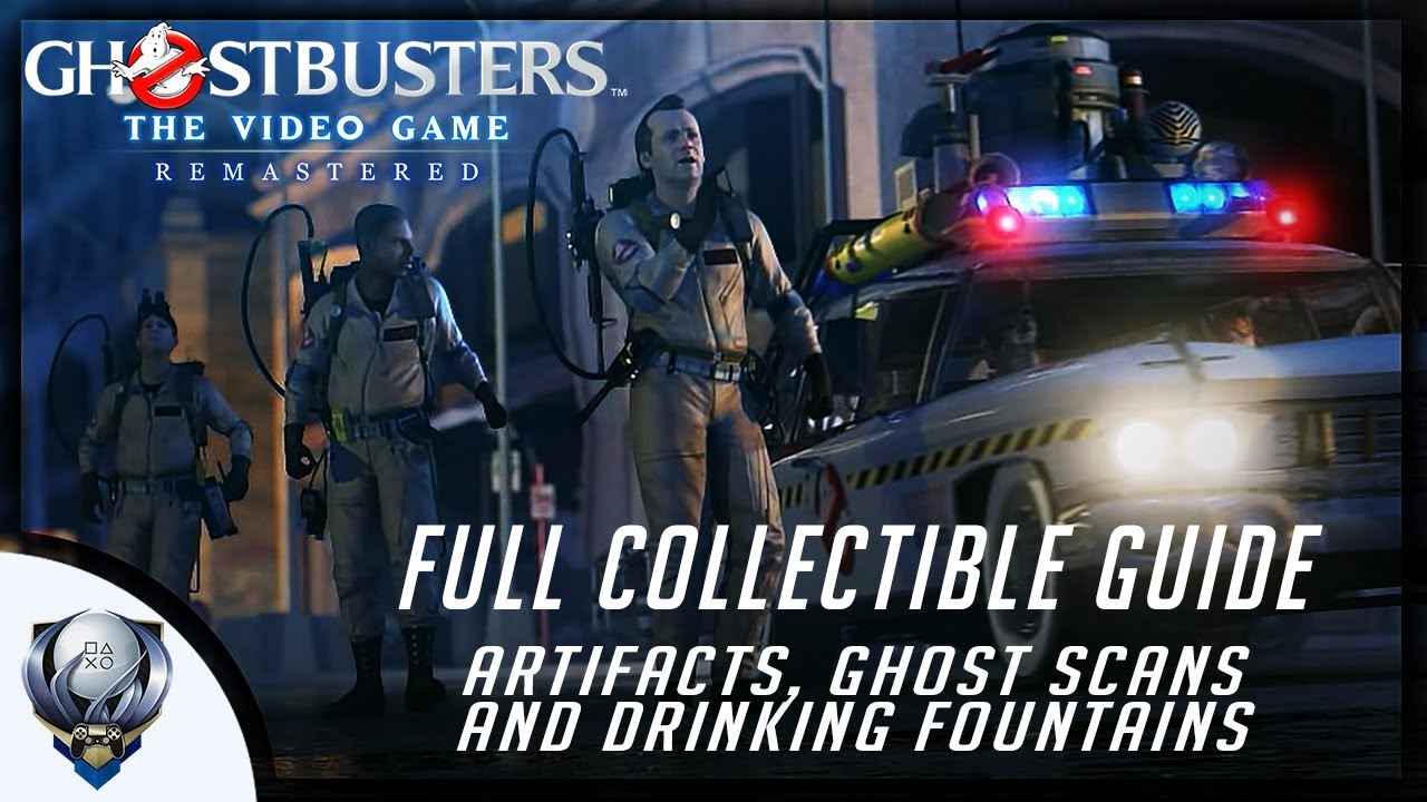 Ghostbusters The Video Game Remastered (PS4) - All Drinking Fountains, Artifacts & Ghost Scans