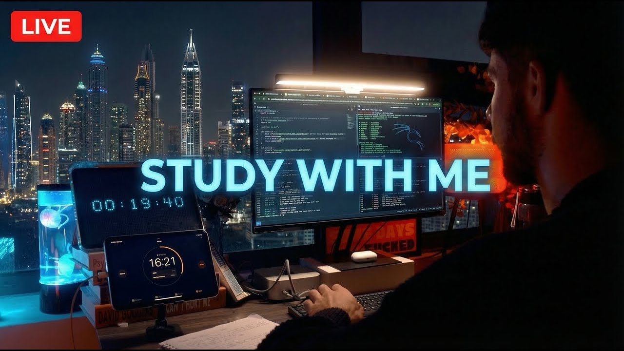 LIVE 📚 Study With Me 🎧 ASMR 🌙 Hyperfocus