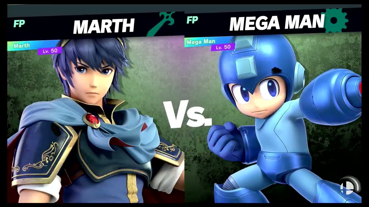 Super Smash Bros Ultimate Amiibo Fights – 9pm Poll Marth vs Mega Man