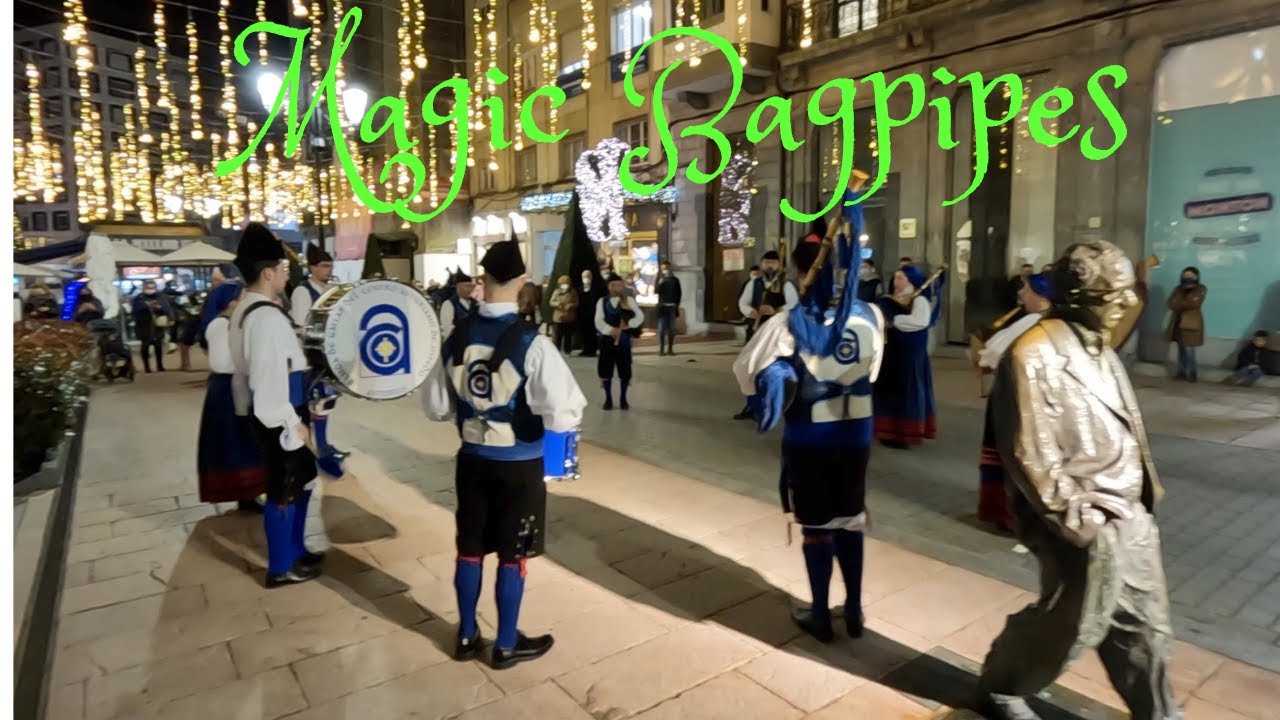 Magic Asturian Bagpipes music.