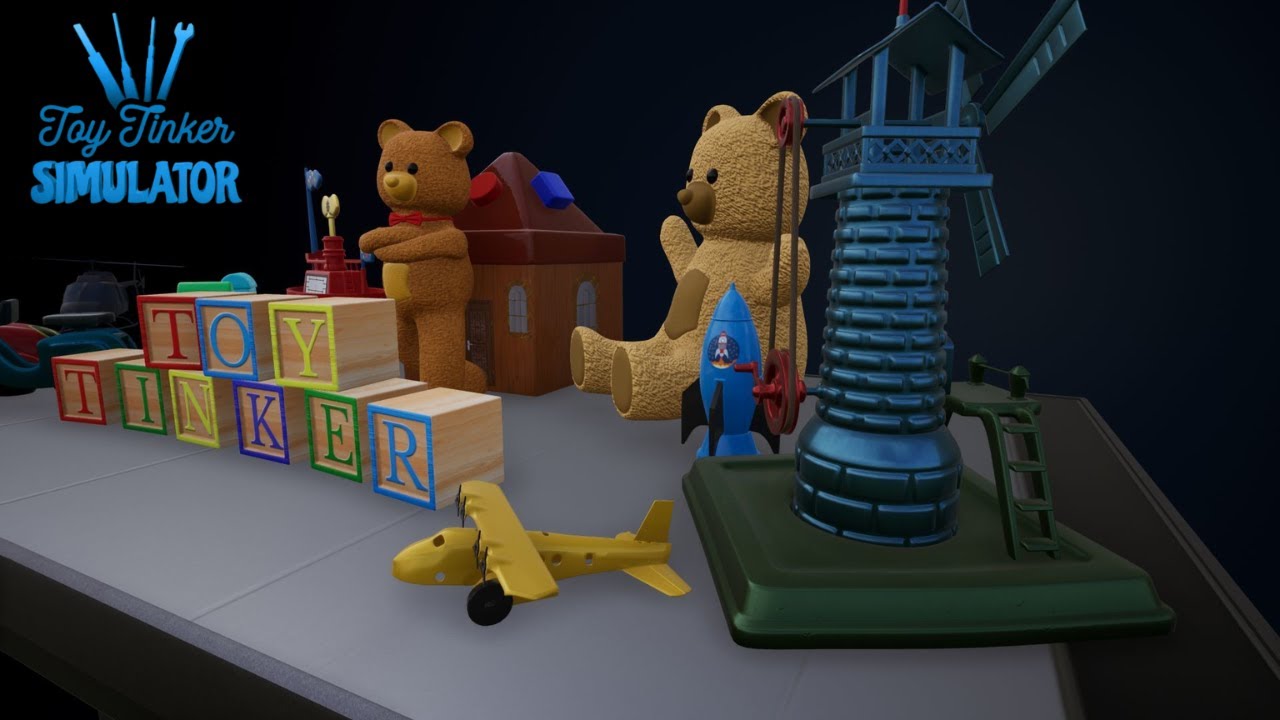 ME TORNEI UM ARTESÃO RESTAURADOR  DE BRINQUEDOS! | Toy Tinker Simulator