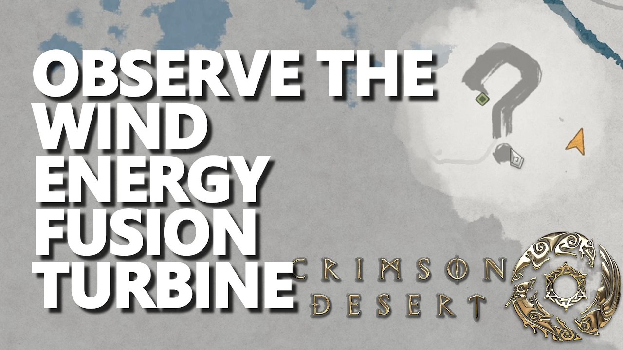 Observe the wind energy fusion turbine Crimson Desert