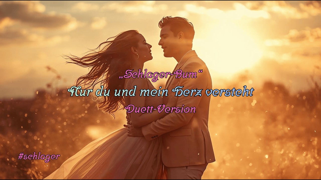 Nur du und mein Herz versteht - „Schlager-Bum“