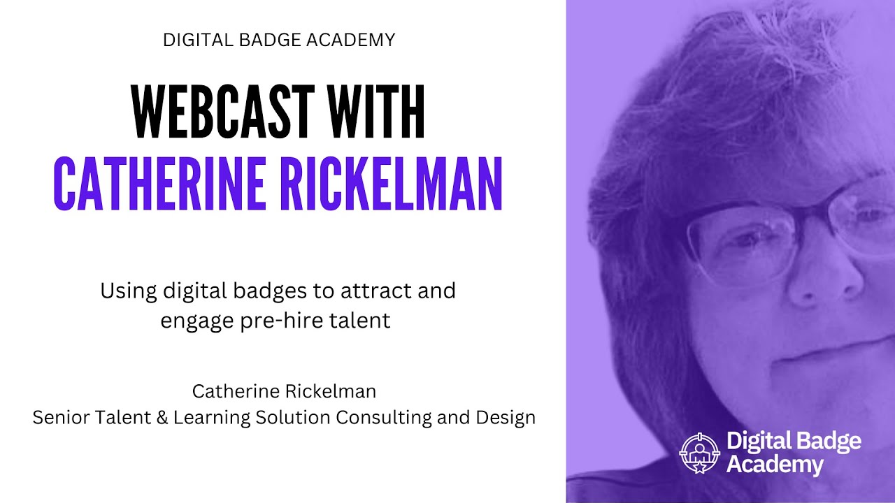 Using digital badges to attract and engage pre-hire talent