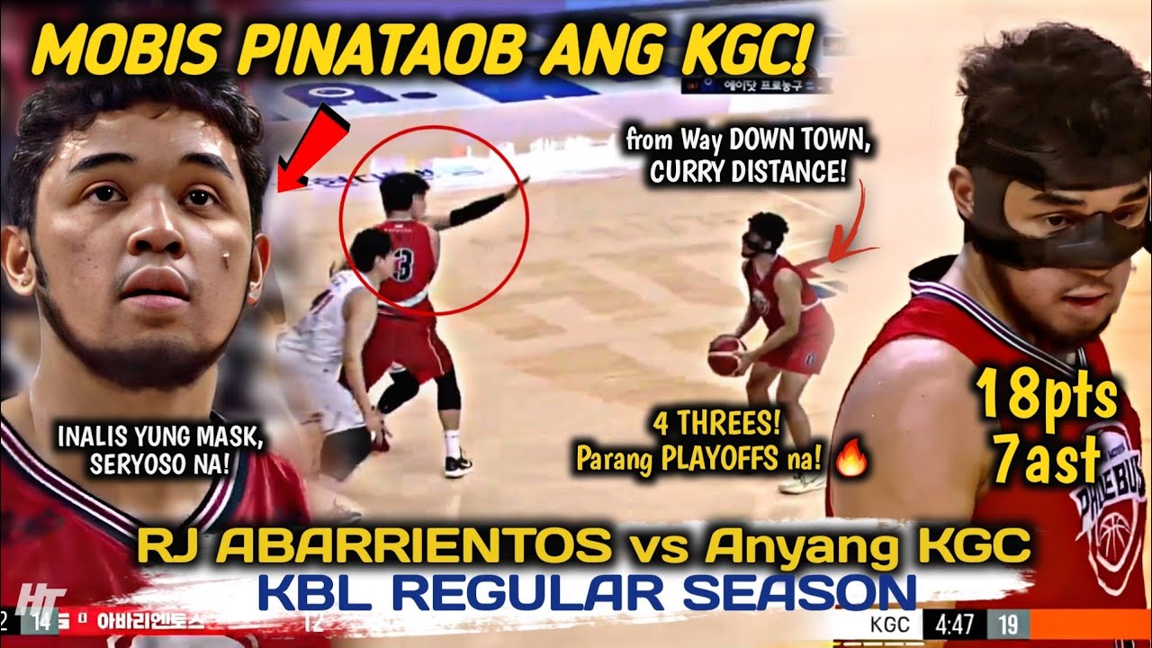 CLUTCH THREE! MASKED RJ Abarrientos is Still Playing INCREDIBLE, 18PTS 4REB 7AST | HIGHLIGHTS
