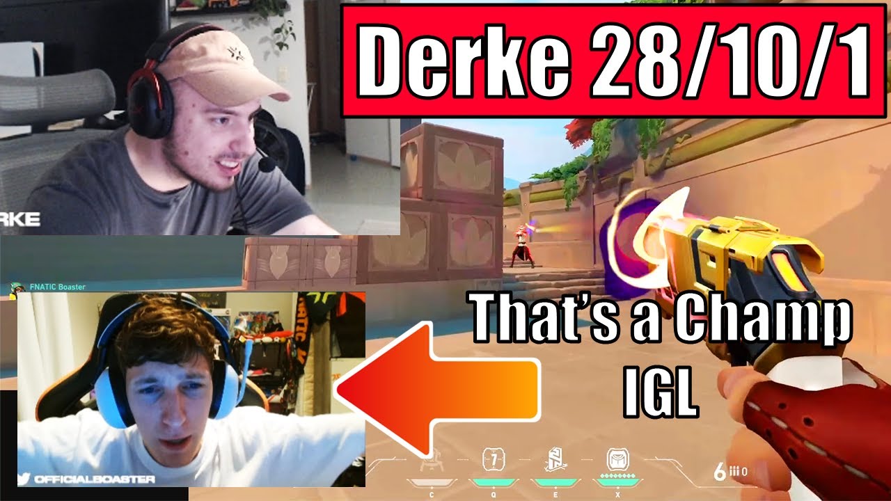 Is Fnatic Derke Unstoppable With Chamber? Ft. Boaster | In Lotus | VALORANT
