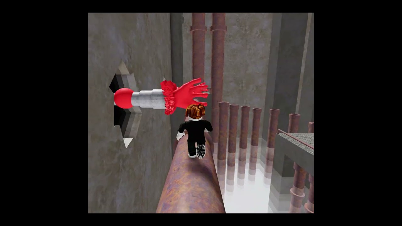 Thanos vs The Carnival of terror Obby😮#roblox #shorts