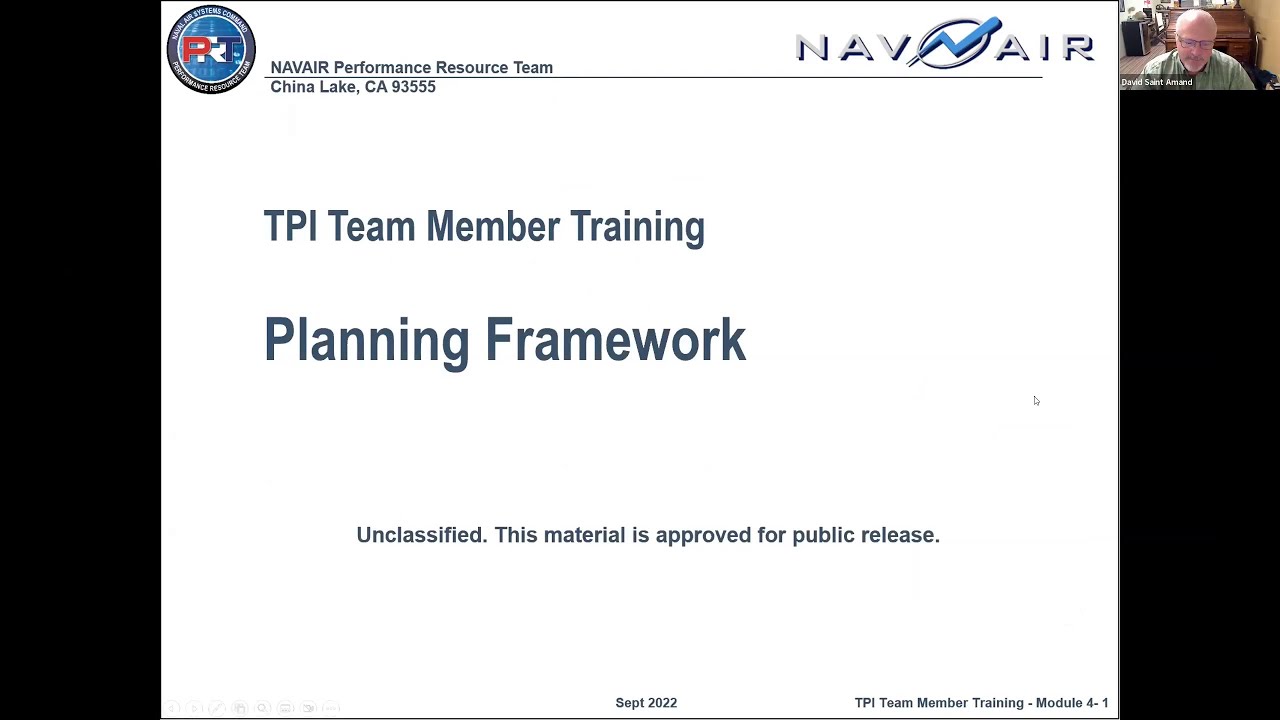 Team Process Integration - Planning Framework