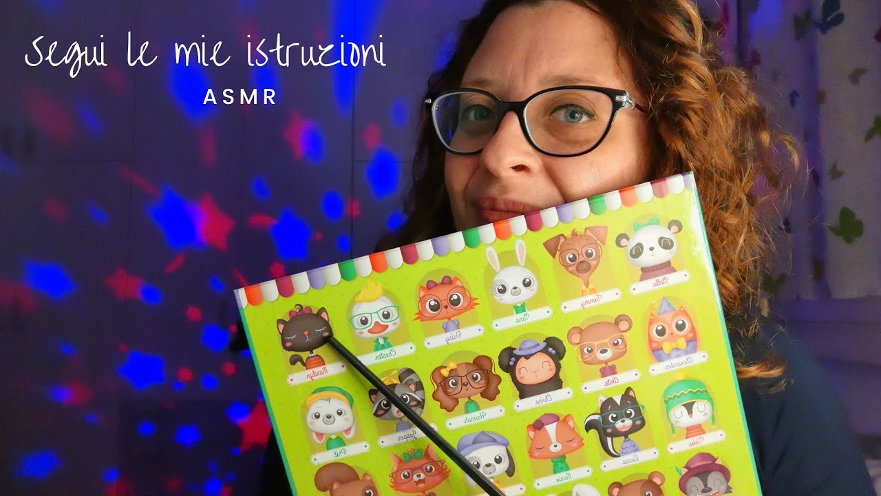 ASMR ITA - PER CHI HA PROBLEMI DI ATTENZIONE #asmr#adhd