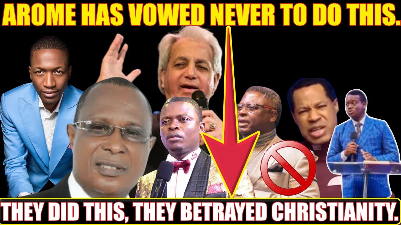 Pastors B. Hinn, Chris O. & Ashimolowo M., Broke Arome's Heart, Witness Ken Paul Also.
