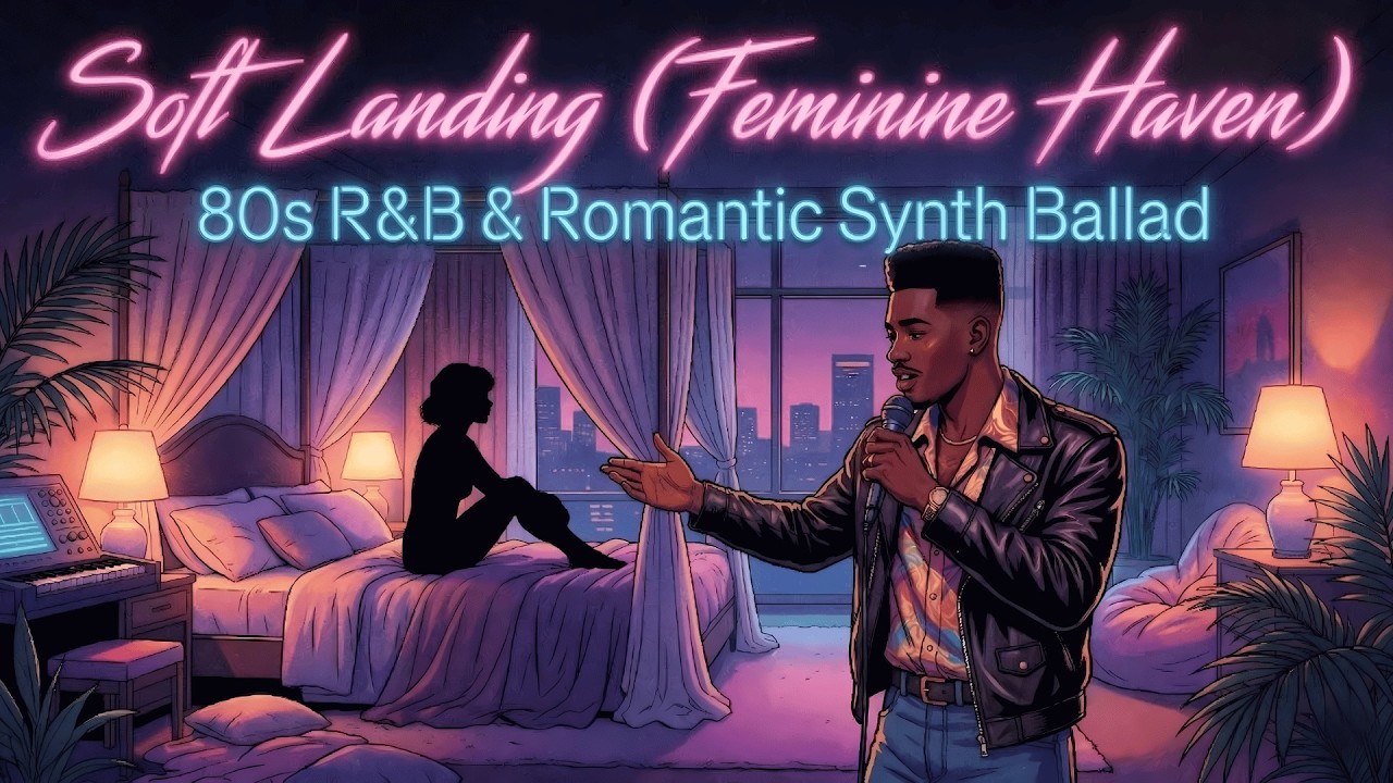 Soft Landing (Feminine Haven) V2 | 80s R&B & Romantic Synth Ballad