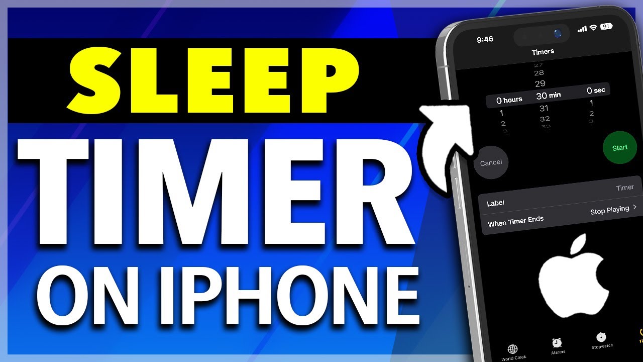 How to Set A Sleep Timer On Your iPhone