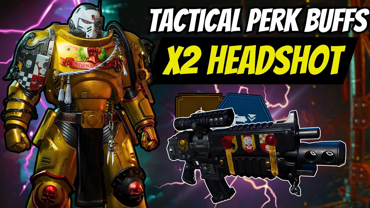 Tactical x2 HEADSHOT DAMAGE Bolt Rifle Build Got EVEN STRONGER in Space Marine 2 Techmarine Update