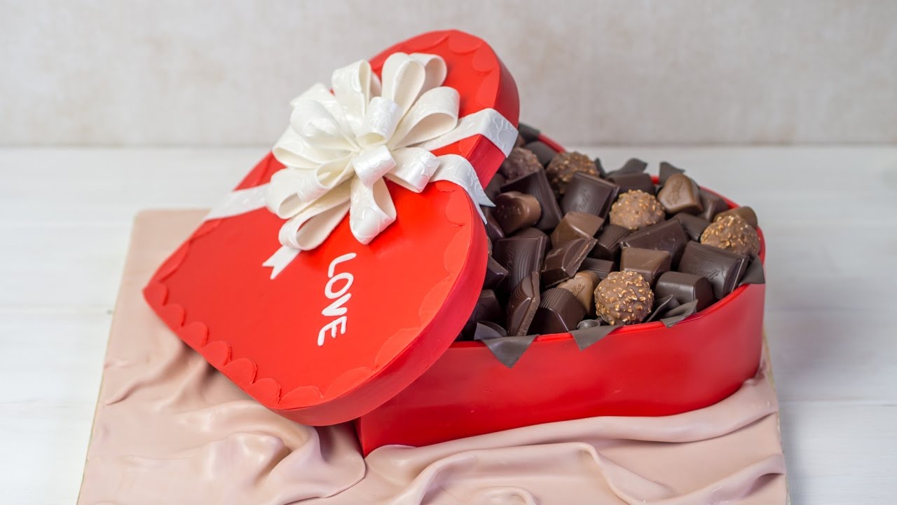 Pralinenschachtel-Torte zum Muttertag oder Valentinstag**