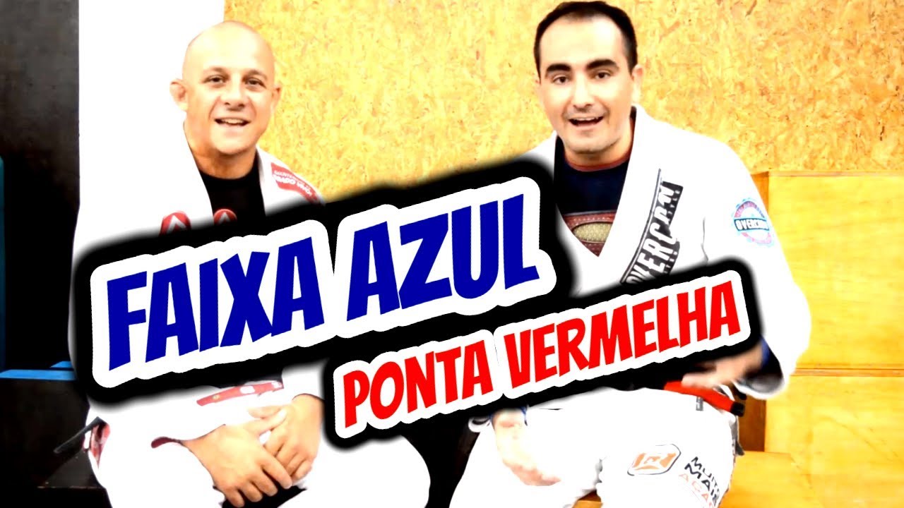 Faixa com ponta vermelha