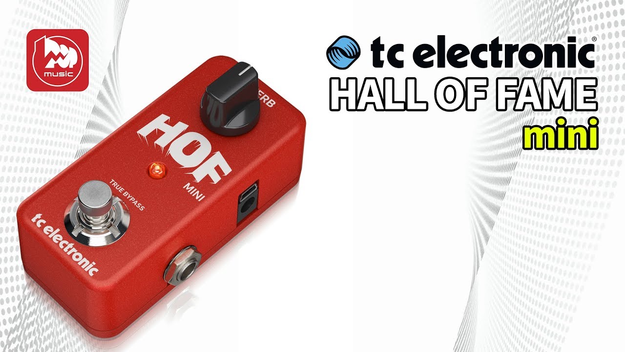 Гитарная педаль TC ELECTRONIC HALL OF FAME MINI REVERB