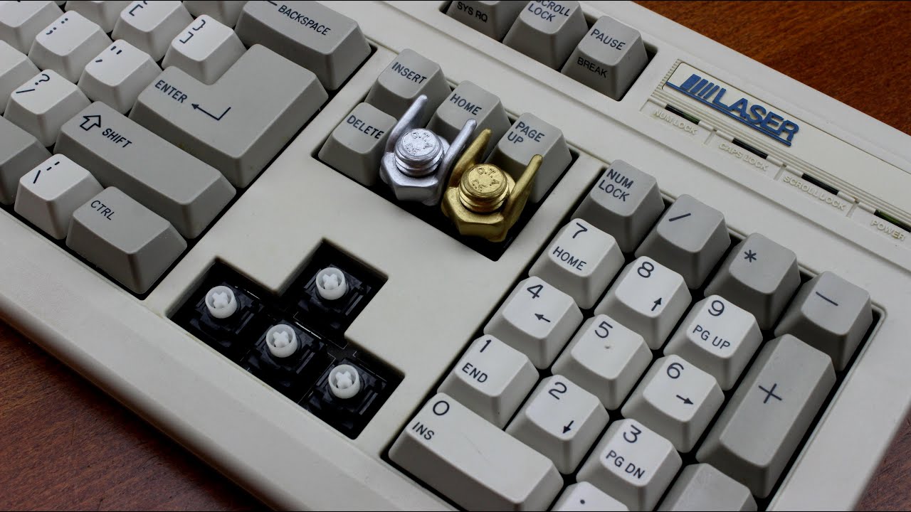 Laser 2269 keyboard review (SMK 2nd gen Cherry mount)