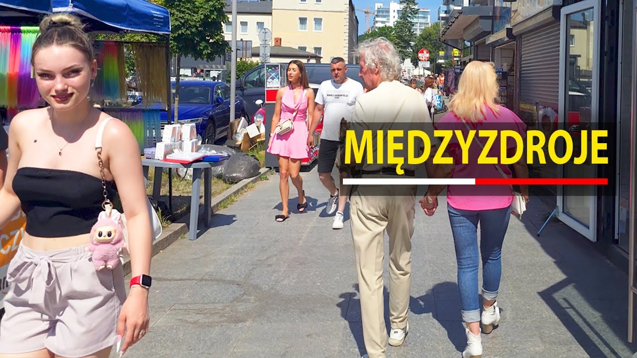 Międzyzdroje Spacer po Mieście 4K | Odkryj Bałtycką Perłę Polski