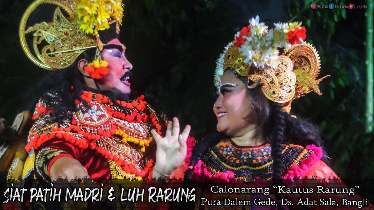 Siat Patih Madri & Luh Rarung | Calonarang 