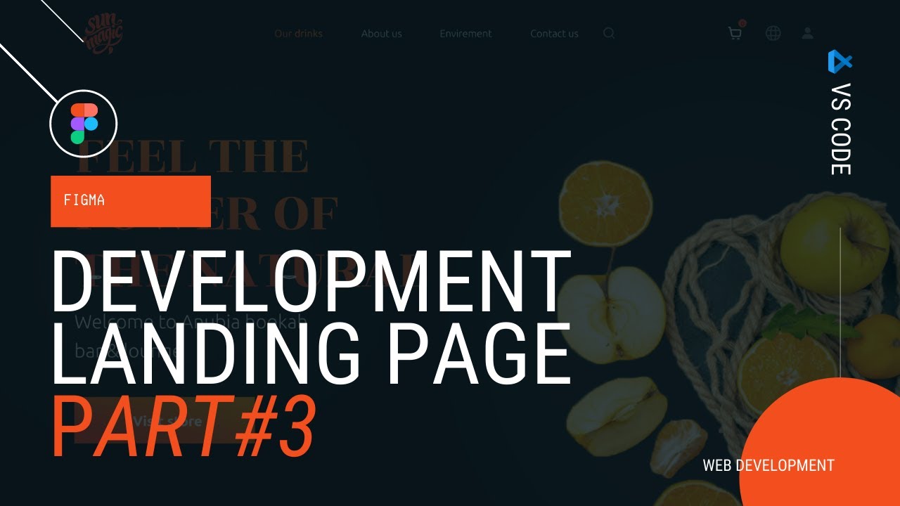HTML CSS J / Bootstrap / Landing Page Development PART#3