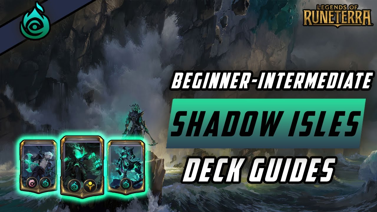3 SPOOKY STRONG Beginner Shadow Isles Decks to Learn in Legends of Runeterra