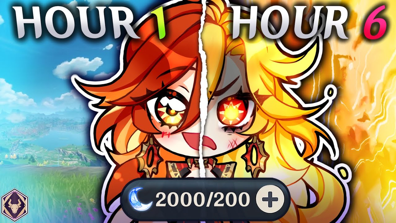 I SPENT 2000 RESIN to FIX my DOOMED ACCOUNT | Genshin Impact