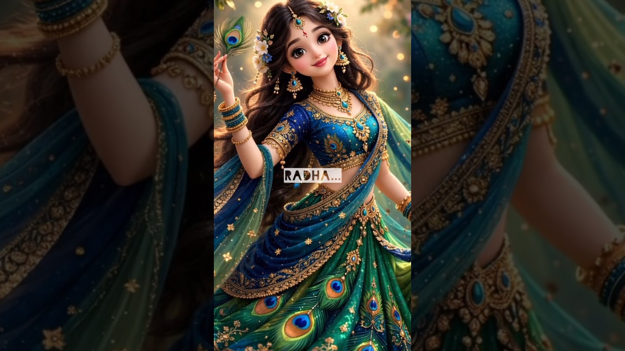 Radha Radha 🎵🎶 #radharani #radhakrishna #trendingshorts #shorts #shortsviral #radha #radharanistatus