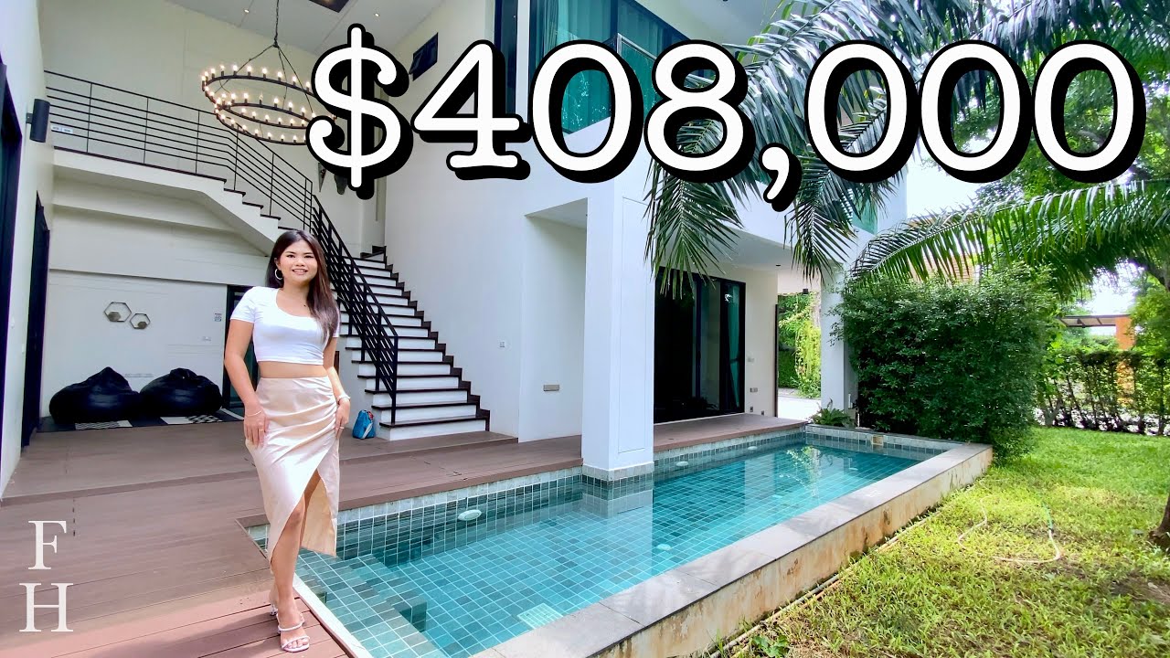 14,900,000 THB ($408,000) New Pool Villa in Hua Hin, Thailand