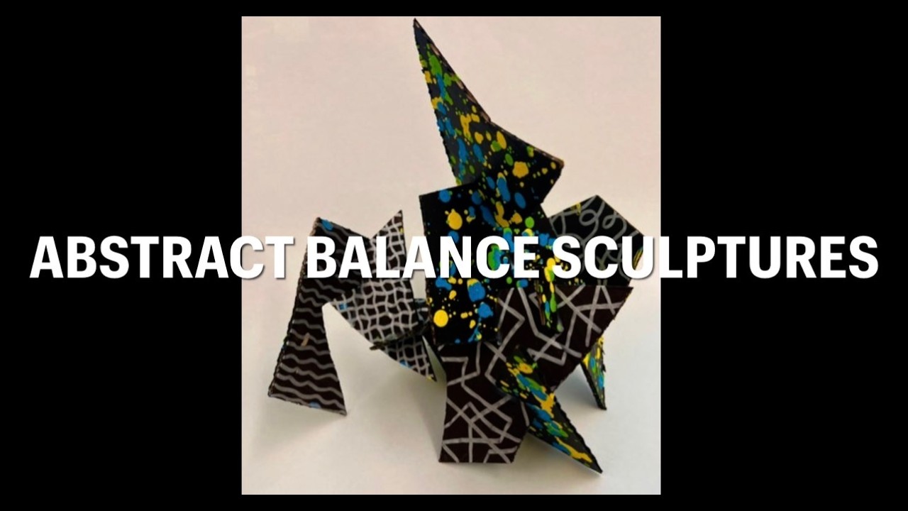 Abstract Balance Sculptures