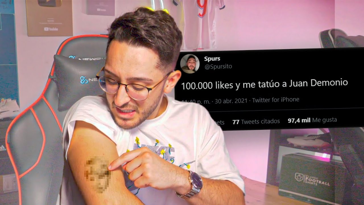 ME TAT&Uacute;O a JUAN DEMONIO..!!?? 😈