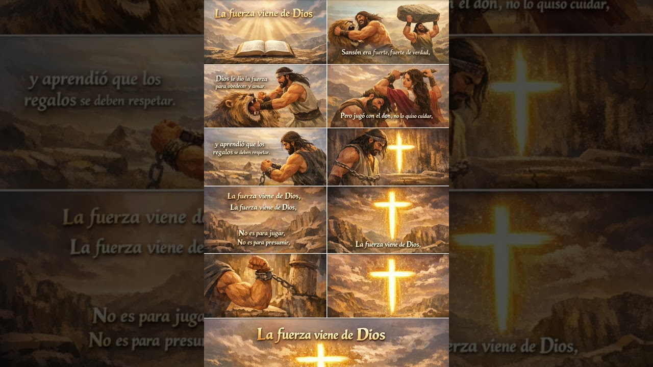 Las fuerzas vienen de Dios